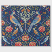 Papier Cadeau Oiseaux et fleurs, William Morris (Plat)