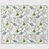 Papier Cadeau Oiseaux exotiques (Plat)