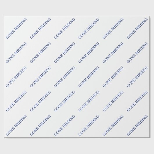 Papier Cadeau Oiseaux morts (Plat)