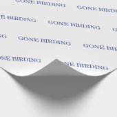 Papier Cadeau Oiseaux morts (Coin)
