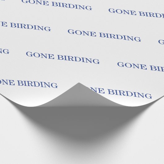 Papier Cadeau Oiseaux morts (Coin)