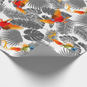 Papier Cadeau Oiseaux tropicaux (Coin)