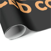 Papier Cadeau ok mais d'abord café glacé (Coin rond)