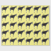 Papier Cadeau Okapi (Plat)