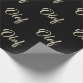 Papier Cadeau Olaf Prénom Nom du document cadeau (Coin)