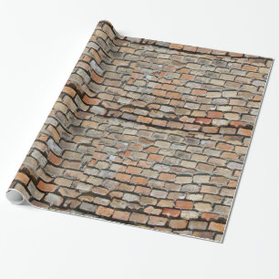 Papier Cadeau Old Brick Walling