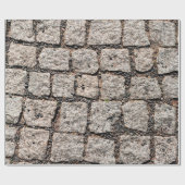 Papier Cadeau Old cobble stone pattern at the streetabstract, an (Plat)