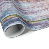 Papier Cadeau Old, rustic wood wall of an abandoned buildingweat (Coin rond)