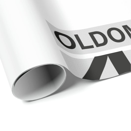 Papier Cadeau Oldometer 50e anniversaire (Coin rond)