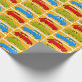 Papier Cadeau Oldtimer 2cv Ente Ampel (Coin)