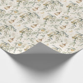 Papier Cadeau Olive Branch & Lantern Islamic Gift Wrap Roll (Coin)