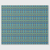 Papier Cadeau Olive doré (Plat)