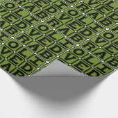 Papier Cadeau Olive Drab, Couleur (Coin)