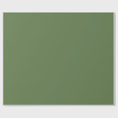 Papier Cadeau Olive Patina Green Pop Of Color (Plat)