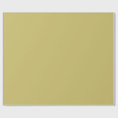 Papier Cadeau Olive Uni (Plat)