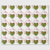 Papier Cadeau Olive You (Plat)