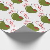 Papier Cadeau Olive You (Coin)