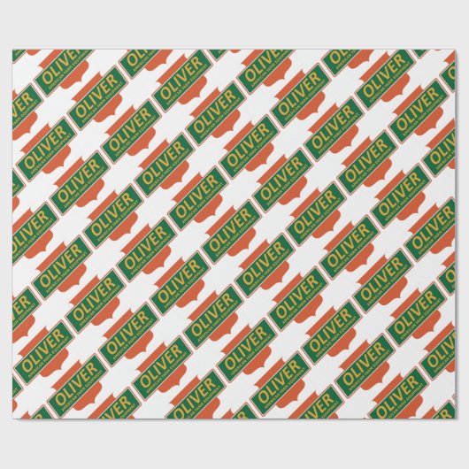 PAPIER CADEAU OLIVER12 (Plat)