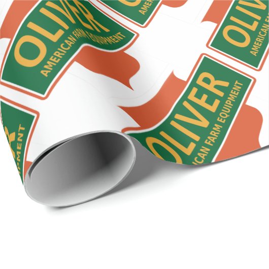 PAPIER CADEAU OLIVER12 (Coin rond)