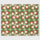 Papier Cadeau Olives de Noël (Plat)