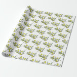 Papier Cadeau Olives élégantes<br><div class="desc">Un design olives original,  idéal pour la saison festive ou toute occasion.</div>