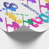 PAPIER CADEAU OLYMPIC SKIING (Coin)