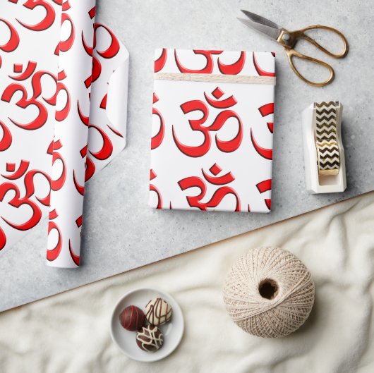 Papier Cadeau OM symbole (Artisanat)