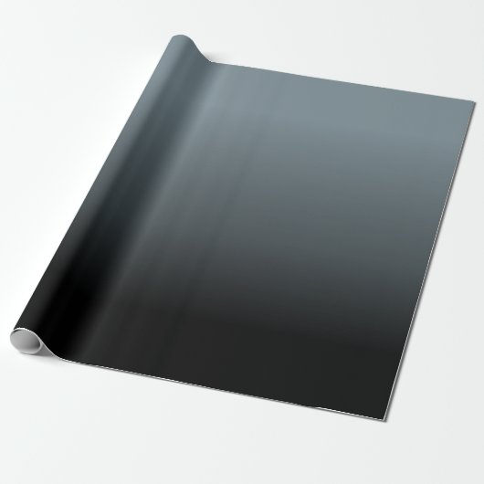 Papier Cadeau Ombrage plat monochrome de goût (Déroulé)