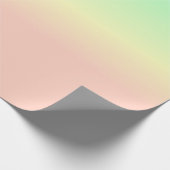 Papier Cadeau Ombre Arc-en-ciel Abstrait Pastel Motif rose (Coin)