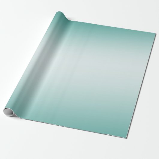 Papier Cadeau Ombre blanche de menthe (Déroulé)