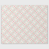 Papier Cadeau Ombre Pastel Fleurie tous les jours (Plat)