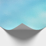 Papier Cadeau Ombre Sky Sea Blue Ocean Beach Tiffany Glass<br><div class="desc">Elégant papier d'emballage contemporain. Pour tout événement comme anniversaires,  anniversaire,  nouvelle maison,  départs à la retraite,  noël,  Saint Valentin,  entreprise,  mariages d'emballage,  etc</div>