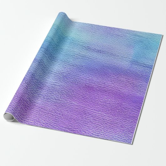 Papier Cadeau Ombre violet et bleu (Déroulé)