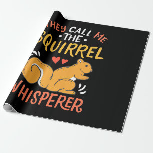 Papier Cadeau On M'Appelle Le Whispereur D'Écureuil