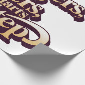 Papier Cadeau Once Strangers Lovers Step Quote  (Coin)