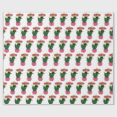 Papier Cadeau Oncle Cactus (Plat)