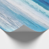 Papier Cadeau Ondes aquarelles (Coin)