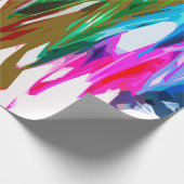 Papier Cadeau Ondes colorées (Coin)