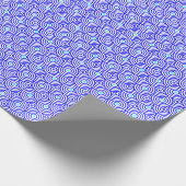 Papier Cadeau Ondes d'écho (Coin)
