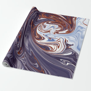 Papier Cadeau Ondes Monster Meilleure peinture abstraite