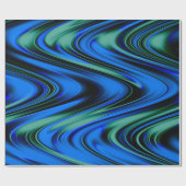 Papier Cadeau Ondes torrentielles..... (Plat)