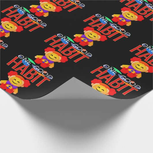 Papier Cadeau One Good Habit (Coin)