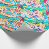 PAPIER CADEAU ONGLET FAIRY GRAPE (Coin)