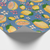 Papier Cadeau Ooh Lemon Wrapping Paper 1 (Coin)