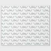 Papier Cadeau Oops Shrug Emoticon ; -\_(シ)_/ (Plat)