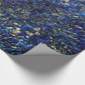 Papier Cadeau Opale bleue (Coin)