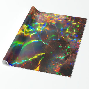 Papier Cadeau Opale incendie