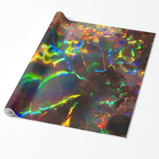 Papier Cadeau Opale incendie
