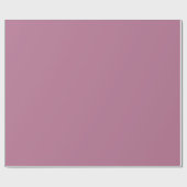 Papier Cadeau Opéra solide mauve puce (Plat)