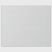 Papier Cadeau Option Points gris clair (Plat)